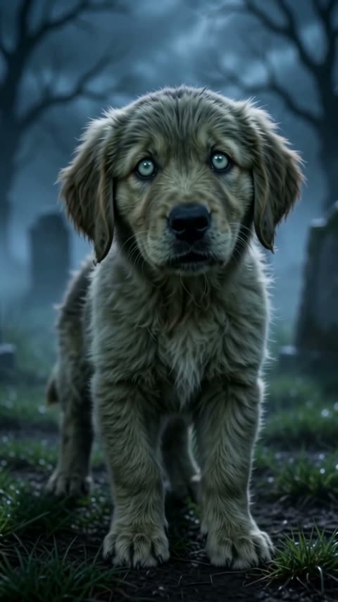 Still from a real 5-second test with an AI-generated puppy, not your result